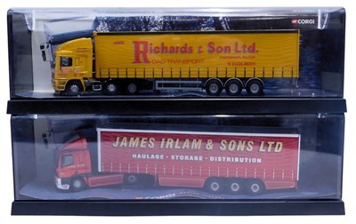Lot 108 - Corgi Modern Trucks 1:50 scale tractor and...