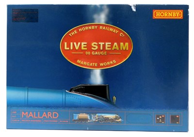 Lot 123 - A Hornby OO gauge live steam Class A4 Mallard...