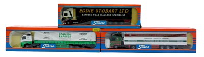 Lot 130 - Techno 1:50 scale diecast tractors and...