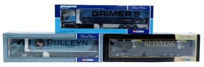 Lot 131 - Corgi diecast limited edition tractor and...
