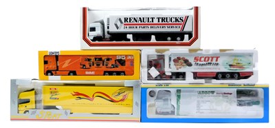 Lot 135 - Liontoys Tematoys and other diecast tractor...