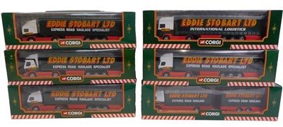 Lot 153 - Corgi Eddie Stobart limited diecast, including...