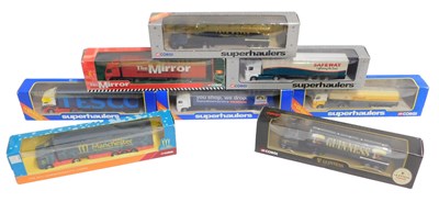 Lot 165 - Corgi diecast tractors and trailers, including...
