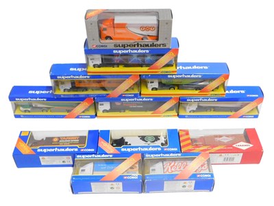 Lot 166 - Corgi diecast rigid trucks and tractor and...