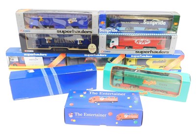 Lot 176 - Corgi tractors and trailers, some Code 3...