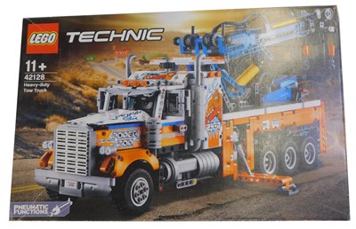 Lot 194 - Lego Technic 42128 heavy duty tow truck, boxed.