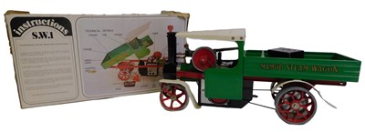 Lot 195 - A Mamod SW1 steam wagon, boxed.