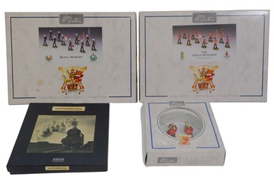 Lot 273 - Boxed W Britain collection figures, including...
