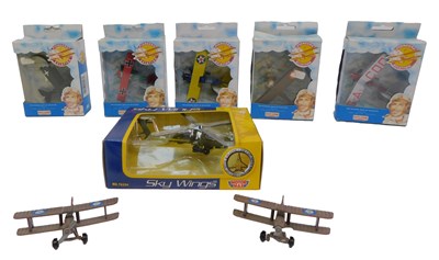 Lot 275 - Lledo Days Gone and Skywings diecast planes,...