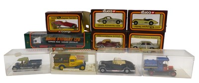 Lot 502 - Various diecast vehicles, to include Corgi...