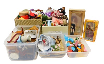 Lot 511 - Various doll's house furniture, to include...