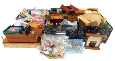 Lot 512 - Various doll's house furniture, to include...