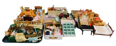 Lot 514 - Various doll's house furniture, to include...