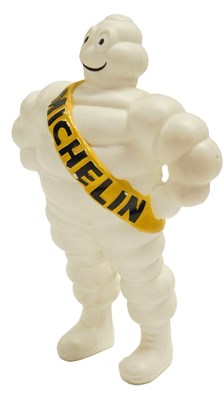 Lot 35 - A plastic 'Bibendum' Michelin Man, 31cm high.