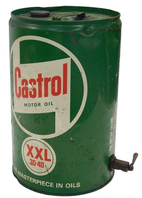 Lot 13 - A Castrol Motor Oil XXL 30-40 five imperial...