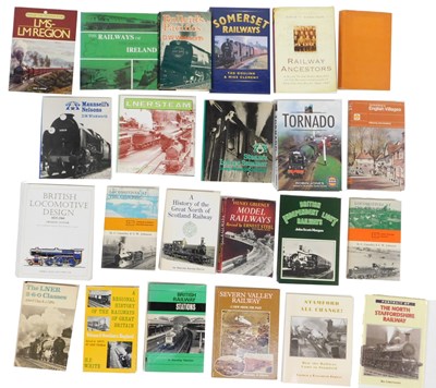 Lot 23 - Railway related books, including British...