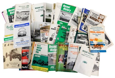 Lot 27A - Various motor racing programmes, including...