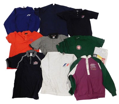 Lot 28 - Motor sport related clothing, including...
