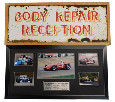 Lot 11 - A British Formula 1 Legends photographic...