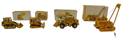 Lot 282 - NZG Models Caterpillar diecast, including CAT...