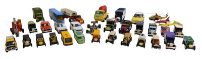 Lot 318 - Corgi Tonka and other unboxed playworn diecast,...