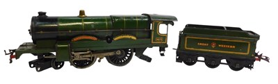 Lot 368 - A Hornby O gauge clockwork tinplate Castle...