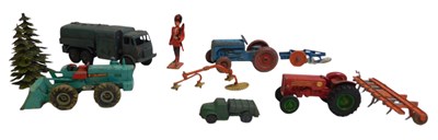 Lot 371 - Dinky and other playworn diecast and toy...