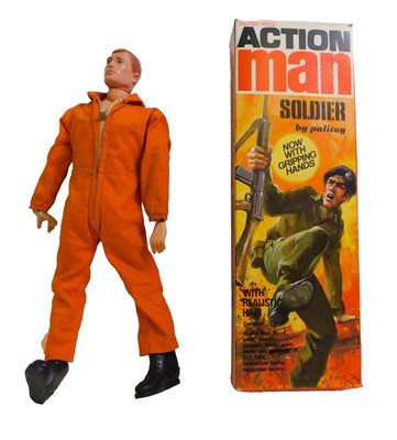 Lot 377 - A Palitoy Action Man solider, boxed.