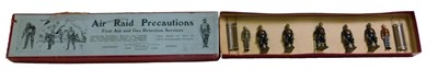 Lot 393 - W Britain soldiers Air Raid Precautions First...
