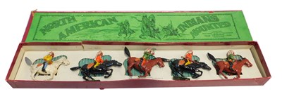 Lot 403 - A W Britain North American Indians...
