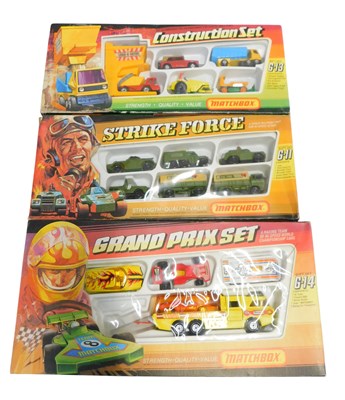 Lot 409 - Matchbox sets, including Matchbox G13...