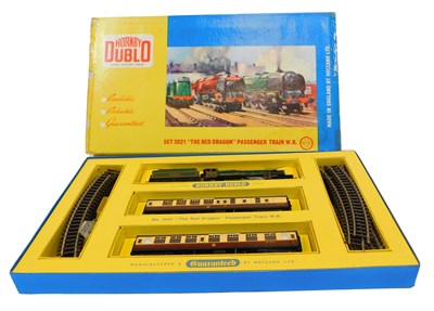 Lot 412 - A Hornby Dublo two rail electric terrain set...