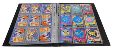Lot 450 - A card album of Pokemon trivia cards and other...