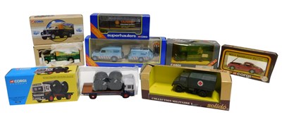 Lot 535 - Corgi and Solido boxed diecast, including a...