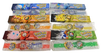 Lot 538 - A set of Nintendo Pokemon World LCD watches,...