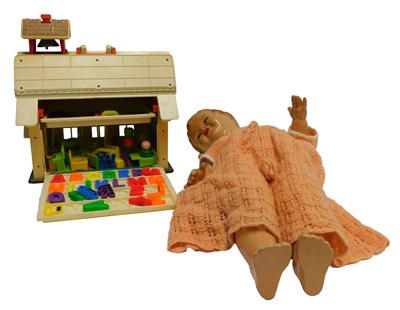 Lot 540 - A Fisher Price school and accessories, and a...