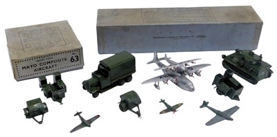 Lot 655 - A Meccano diecast Royal Tank Corps medium tank...