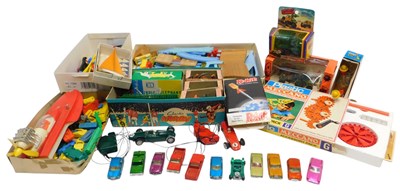 Lot 662 - Various toys, to include plastic animal...
