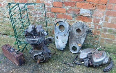 Lot 78 - A Cycle Master engine parts, to include with...