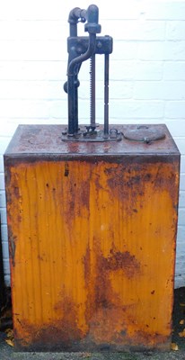 Lot 74 - A Gilbert and Barker MFG Company oil pump...