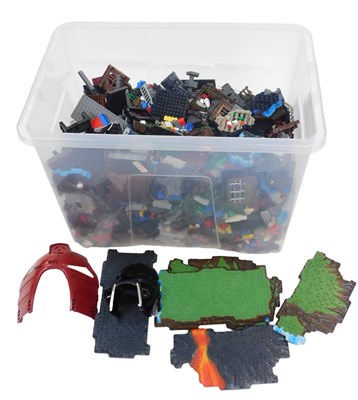 Lot 709 - Assorted Lego, and Mega Bloks, including bases,...