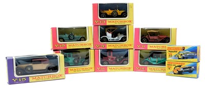 Lot 140 - Matchbox Models of Yesteryear and Superfast...