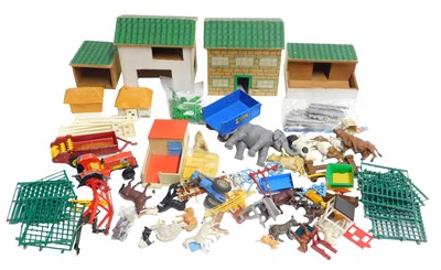 Lot 160 - Britains and Majorette diecast and plastic...