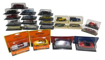 Lot 635 - Various boxed diecast, including New Ray...