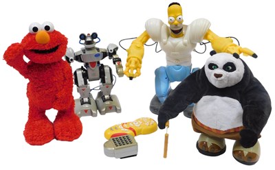 Lot 641 - A Robosapian Homer Simpson, a Kung Fu Panda...