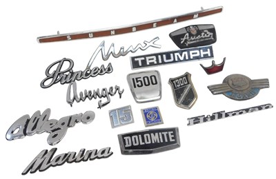 Lot 55 - Various British Leyland car badges, including...