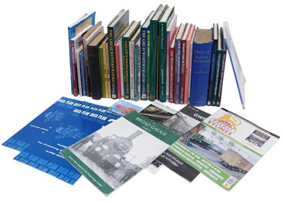 Lot 57 - Various railway related books, including GWR...