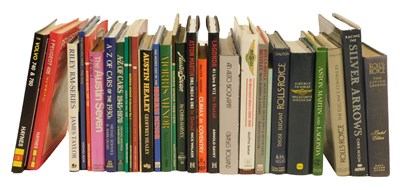 Lot 67 - Motoring related books, including Lagonda 4.5...