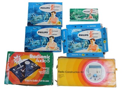 Lot 695 - A group of Philips radio engineer...
