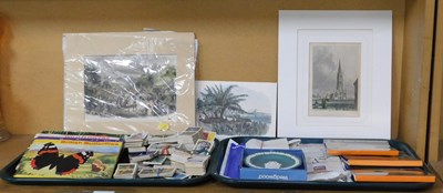 Lot 2014 - A collection of cigarette cards, featuring...